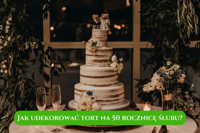 Jak udekorować tort na 50 rocznicę ślubu, by zachwycić gości Jak udekorować tort na 50 rocznicę ślubu, by zachwycić gości