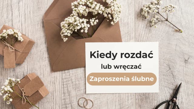 Kiedy wysyłać zaproszenia na ślub, aby goście zdążyli przyjść? Kiedy wysyłać zaproszenia na ślub, aby goście zdążyli przyjść?